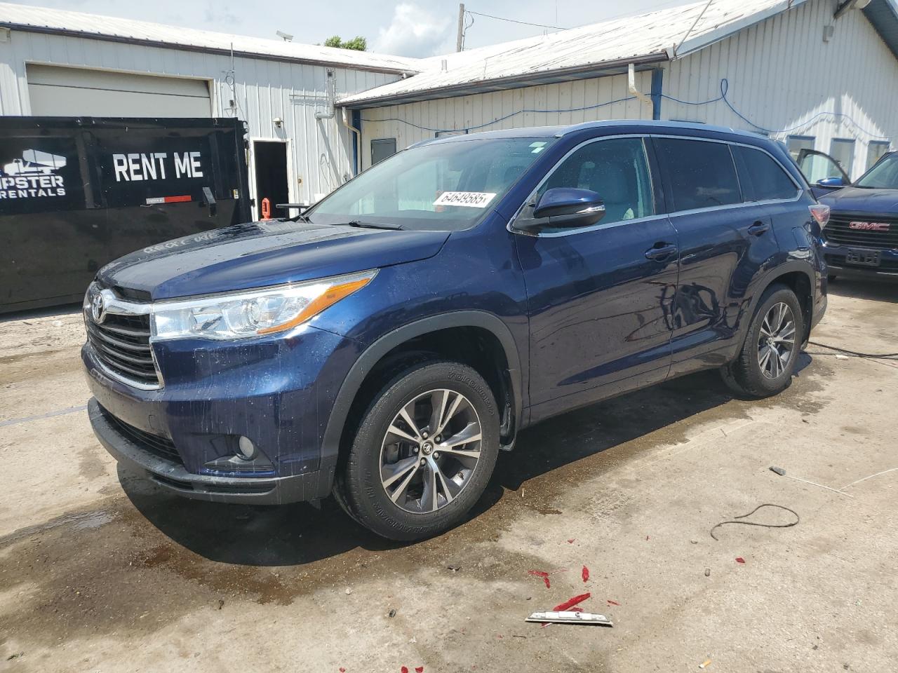 TOYOTA HIGHLANDER 2016