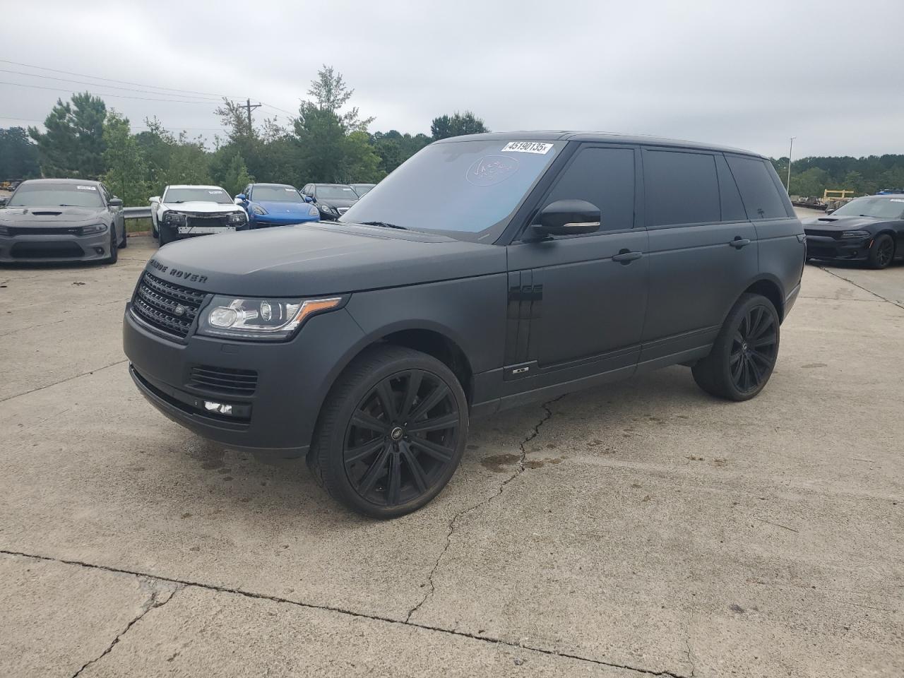 LAND ROVER RANGE ROVE 2015
