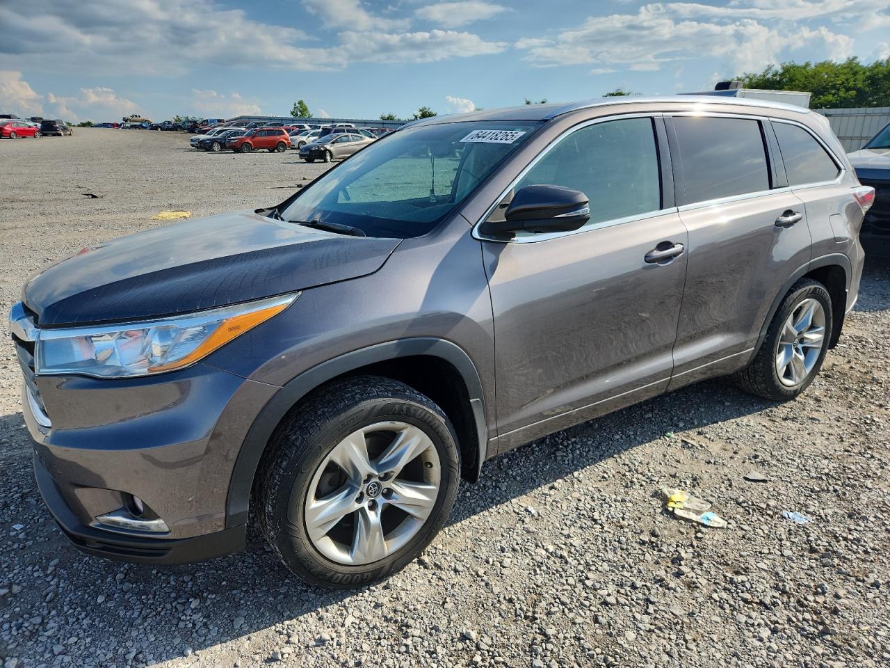 TOYOTA HIGHLANDER 2016