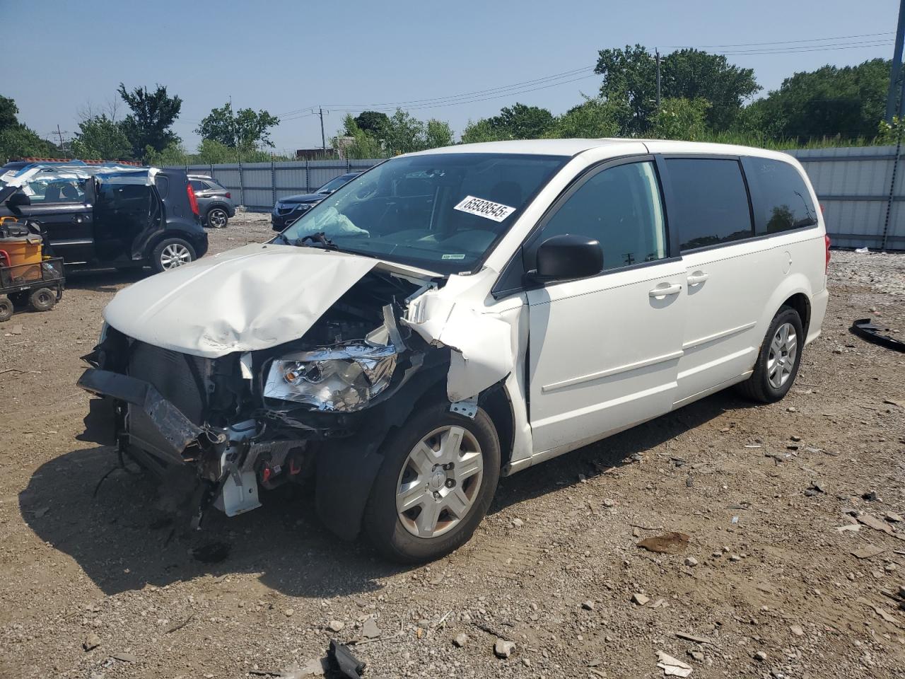 DODGE GRAND CARAVAN SE 2012