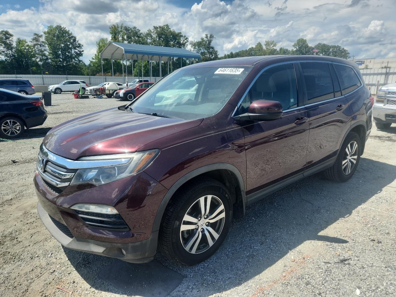 HONDA PILOT EXL 2017