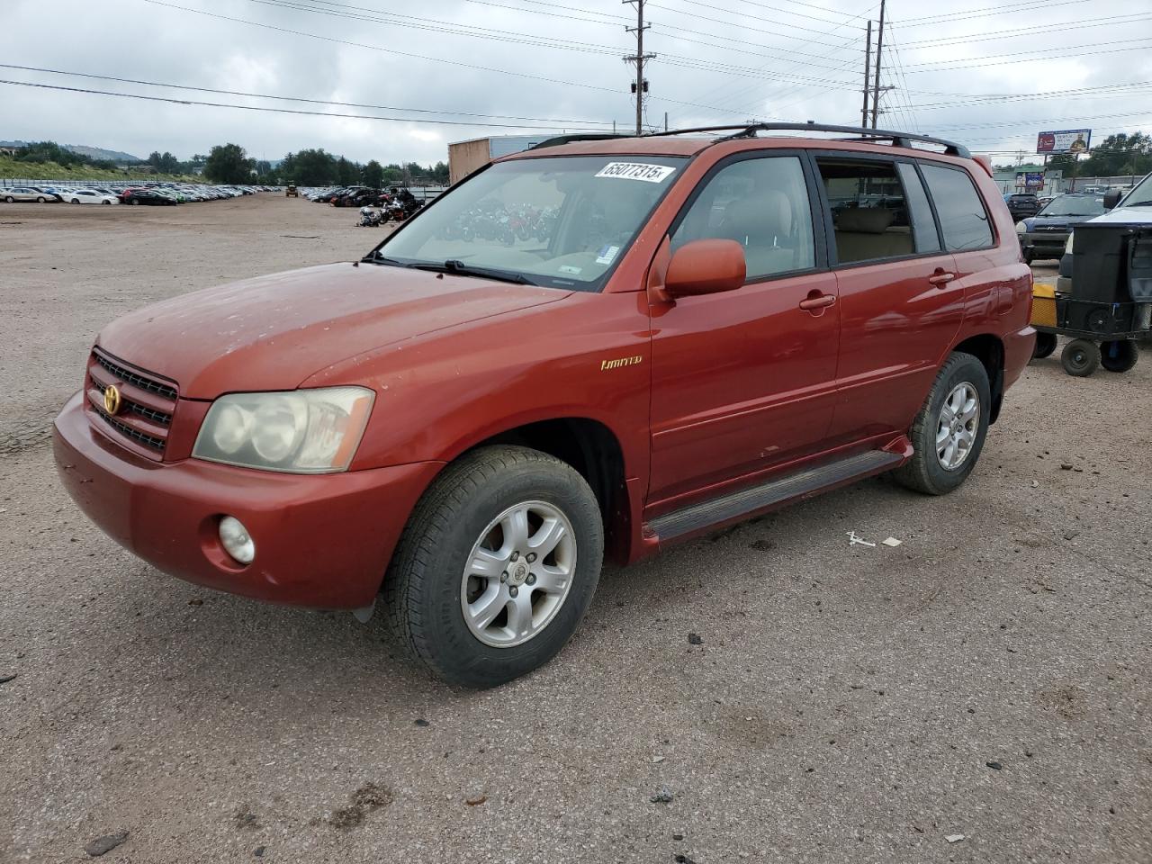 TOYOTA HIGHLANDER 2002