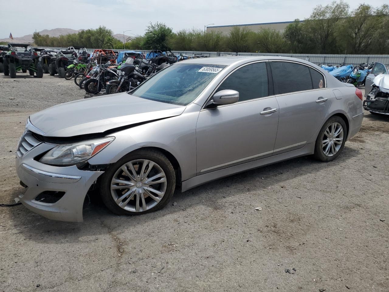 HYUNDAI GENESIS 5. 2012