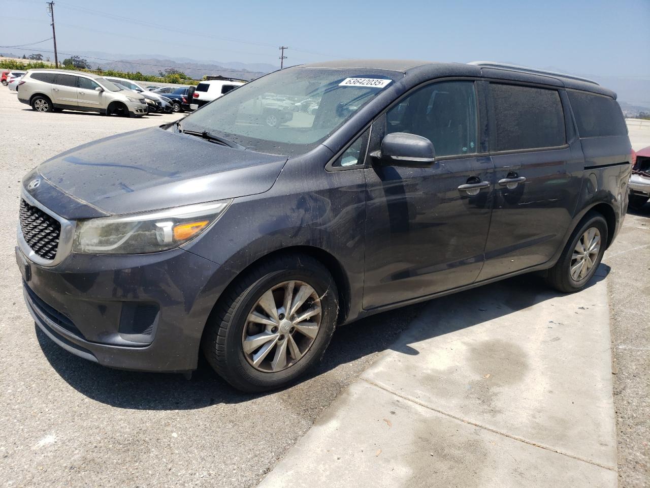 KIA SEDONA LX 2016
