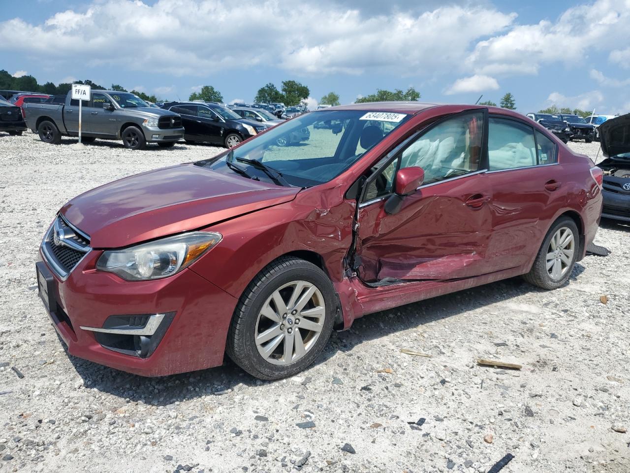SUBARU IMPREZA PR 2016