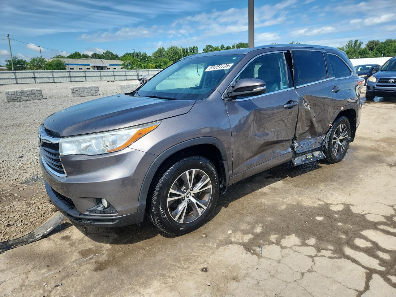 TOYOTA HIGHLANDER 2016