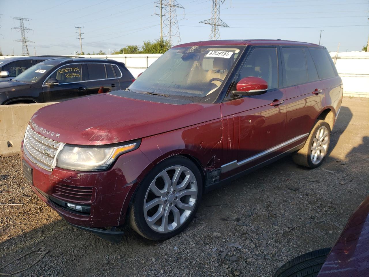 LAND ROVER RANGE ROVE 2017