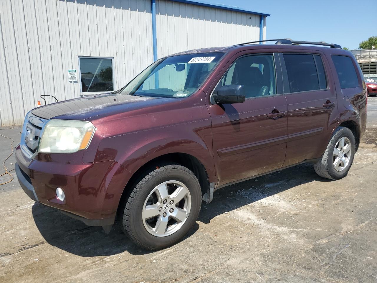 HONDA PILOT EXL 2009