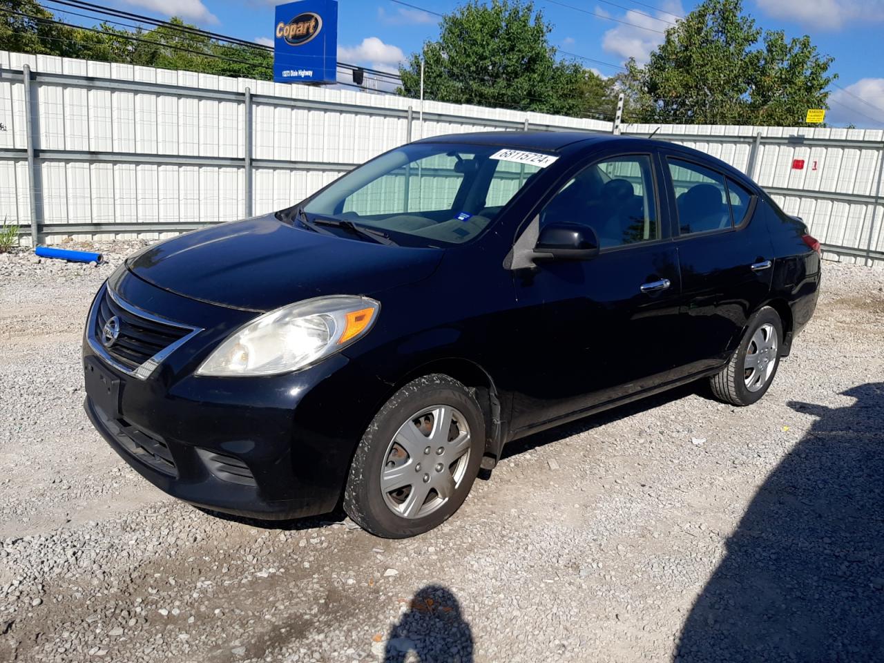 NISSAN VERSA S 2012