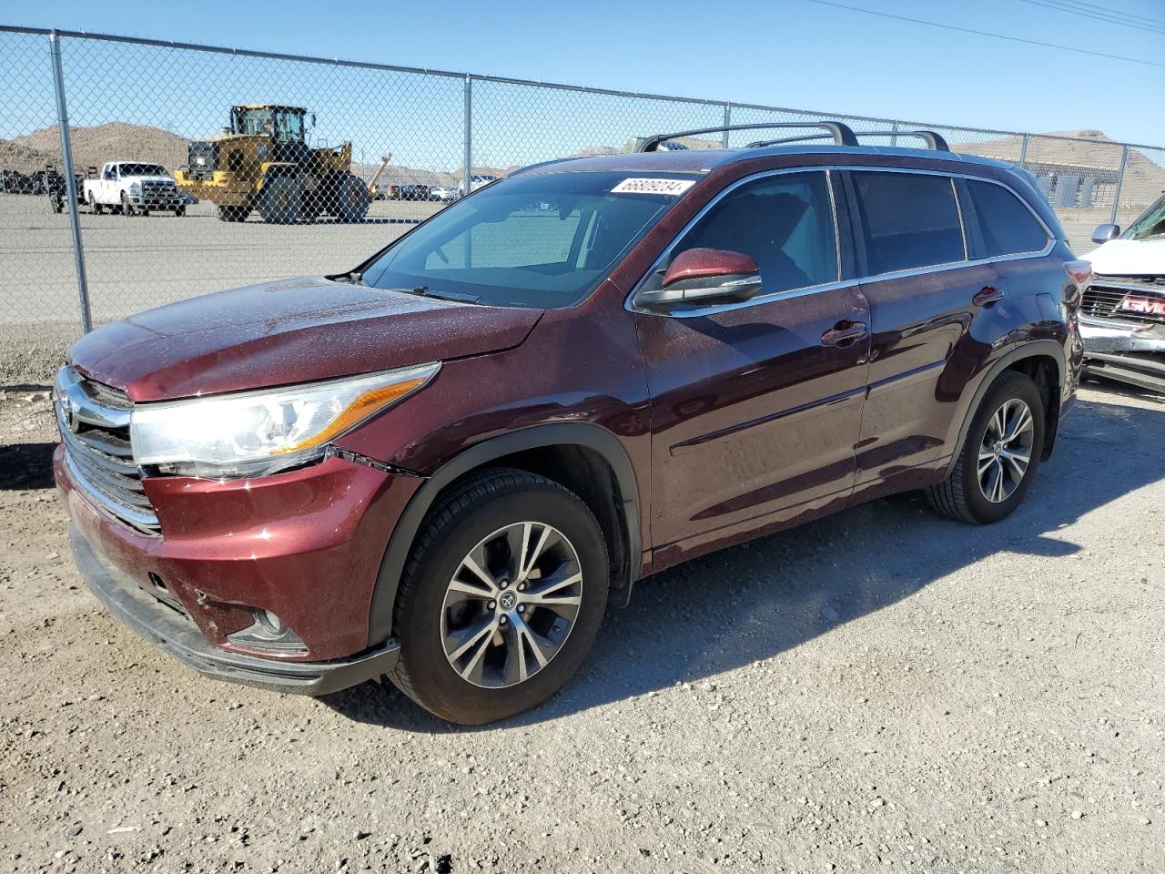 TOYOTA HIGHLANDER 2016
