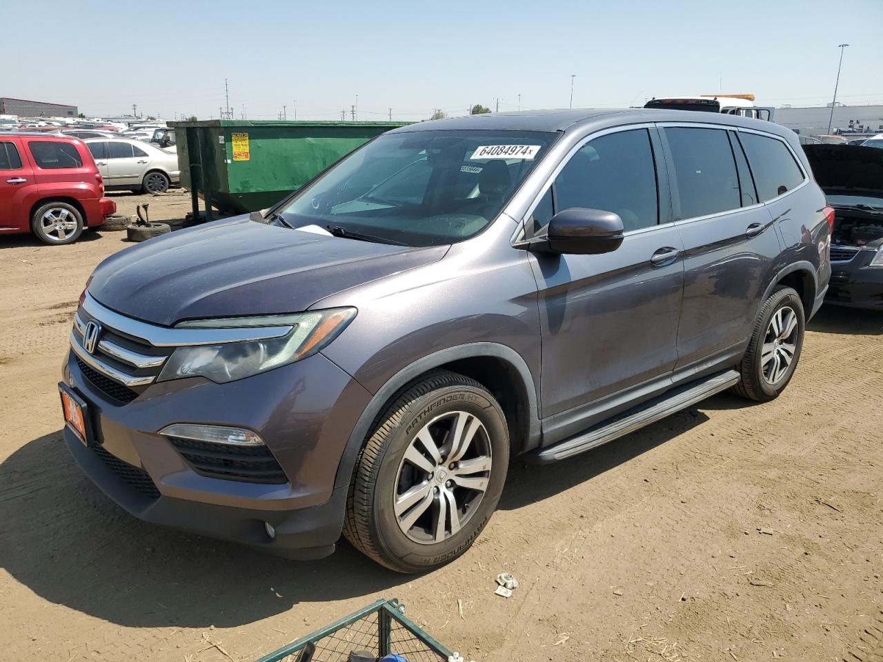 HONDA Pilot Exl 2016