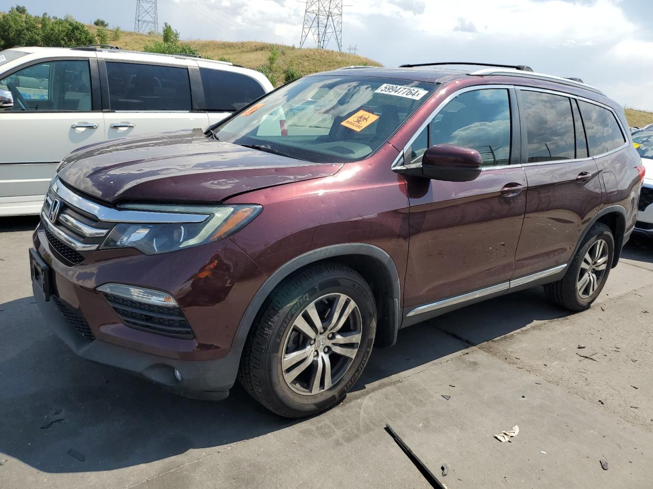 HONDA Pilot Exl 2016