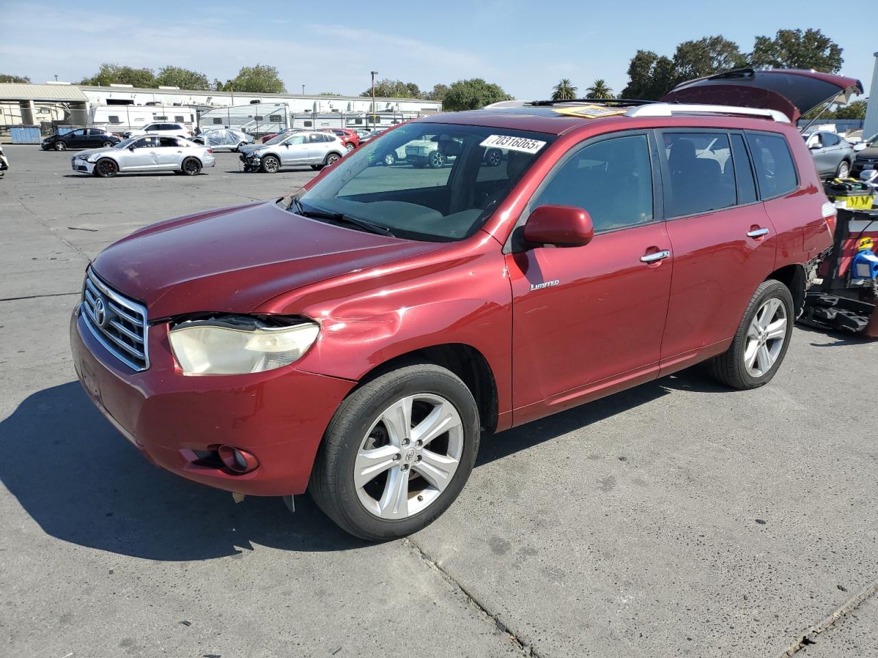 TOYOTA HIGHLANDER 2008