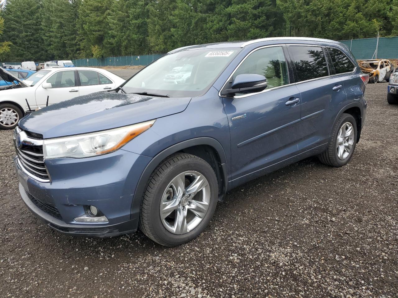 TOYOTA HIGHLANDER HYBRID LIMITED 2014