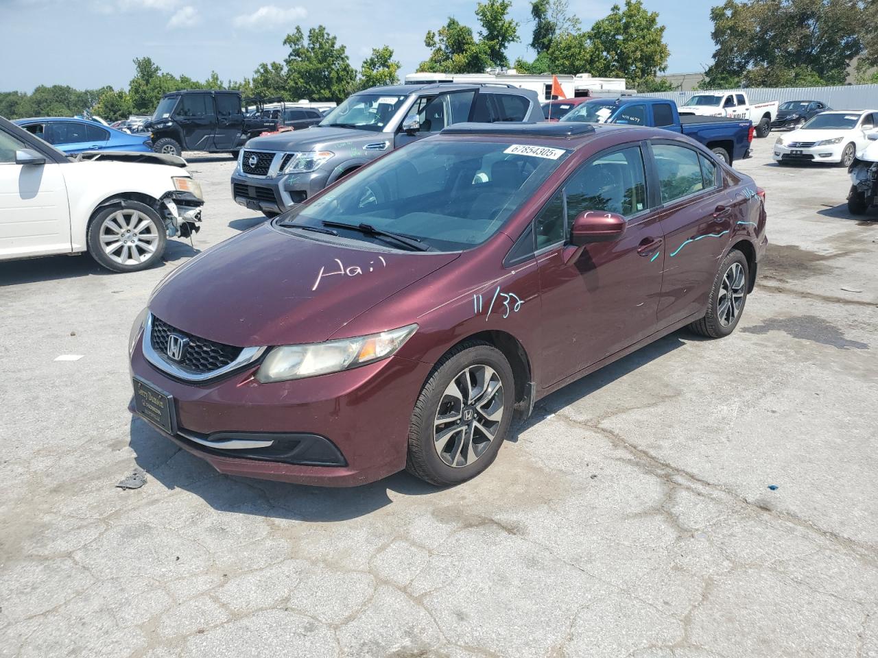 HONDA CIVIC EX 2014