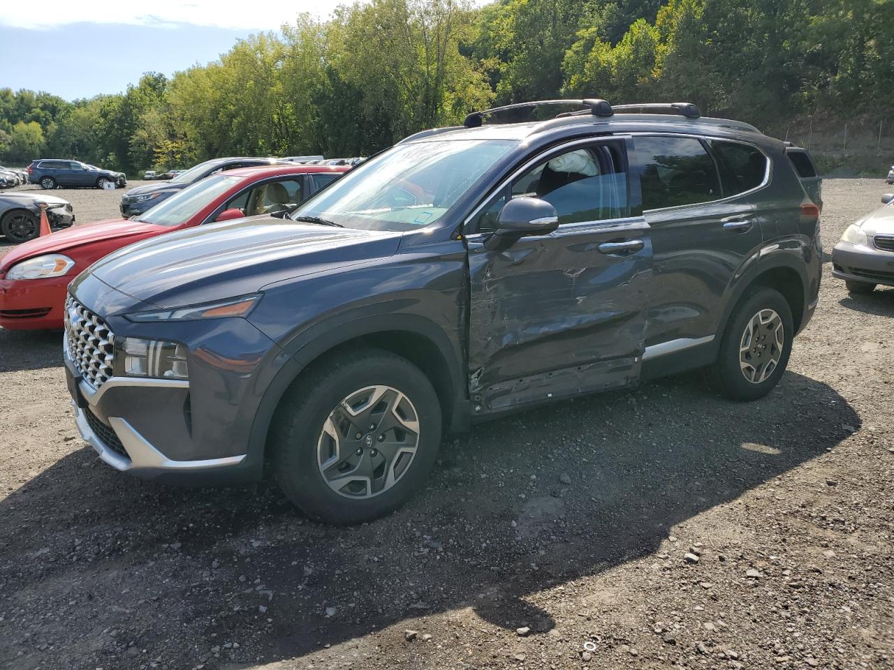 HYUNDAI SANTA FE BLUE 2022