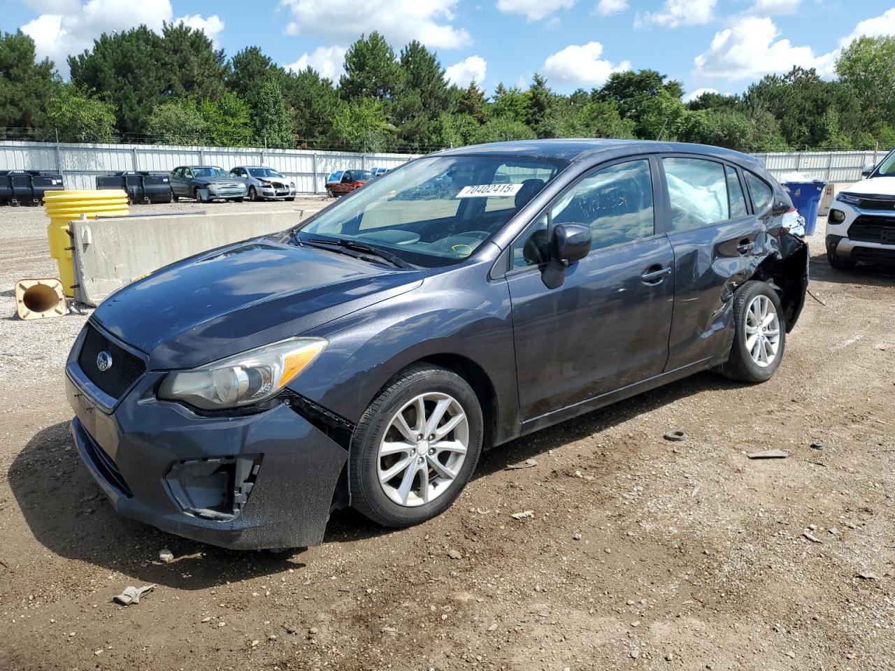 SUBARU IMPREZA PR 2012