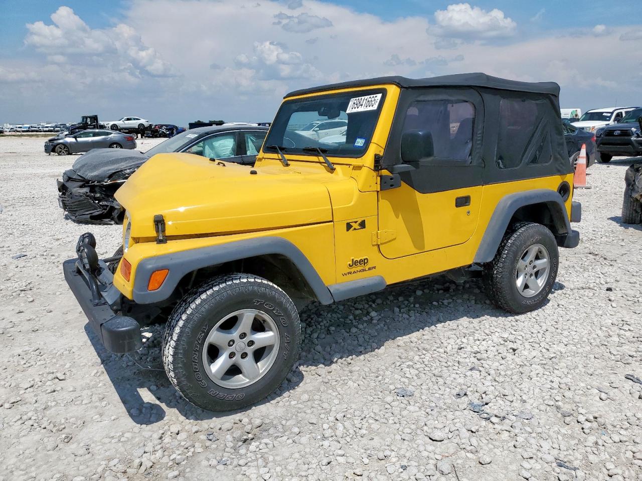 JEEP WRANGLER C 2003