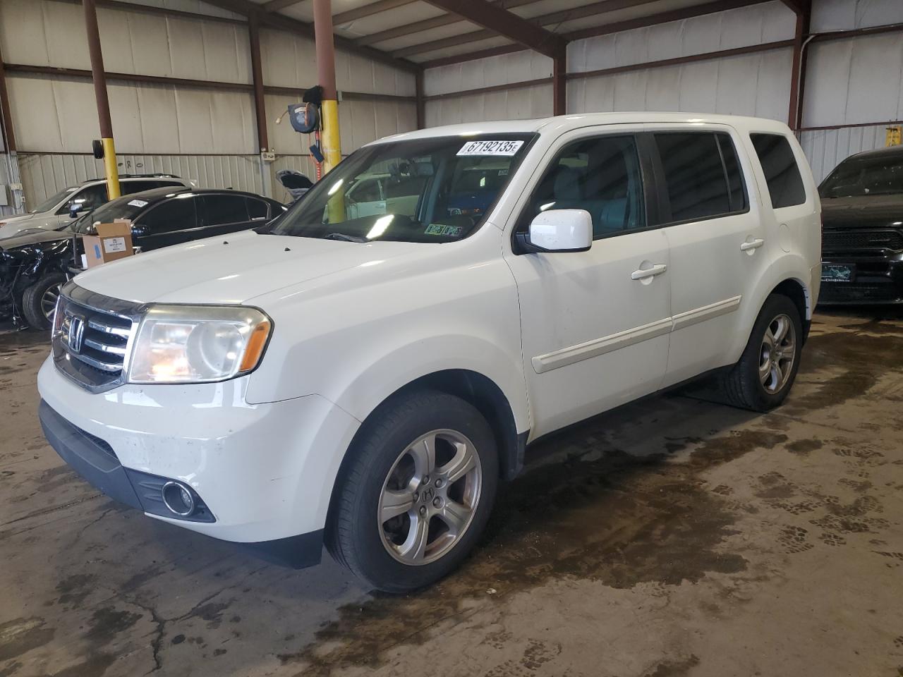 HONDA PILOT EXL 2012