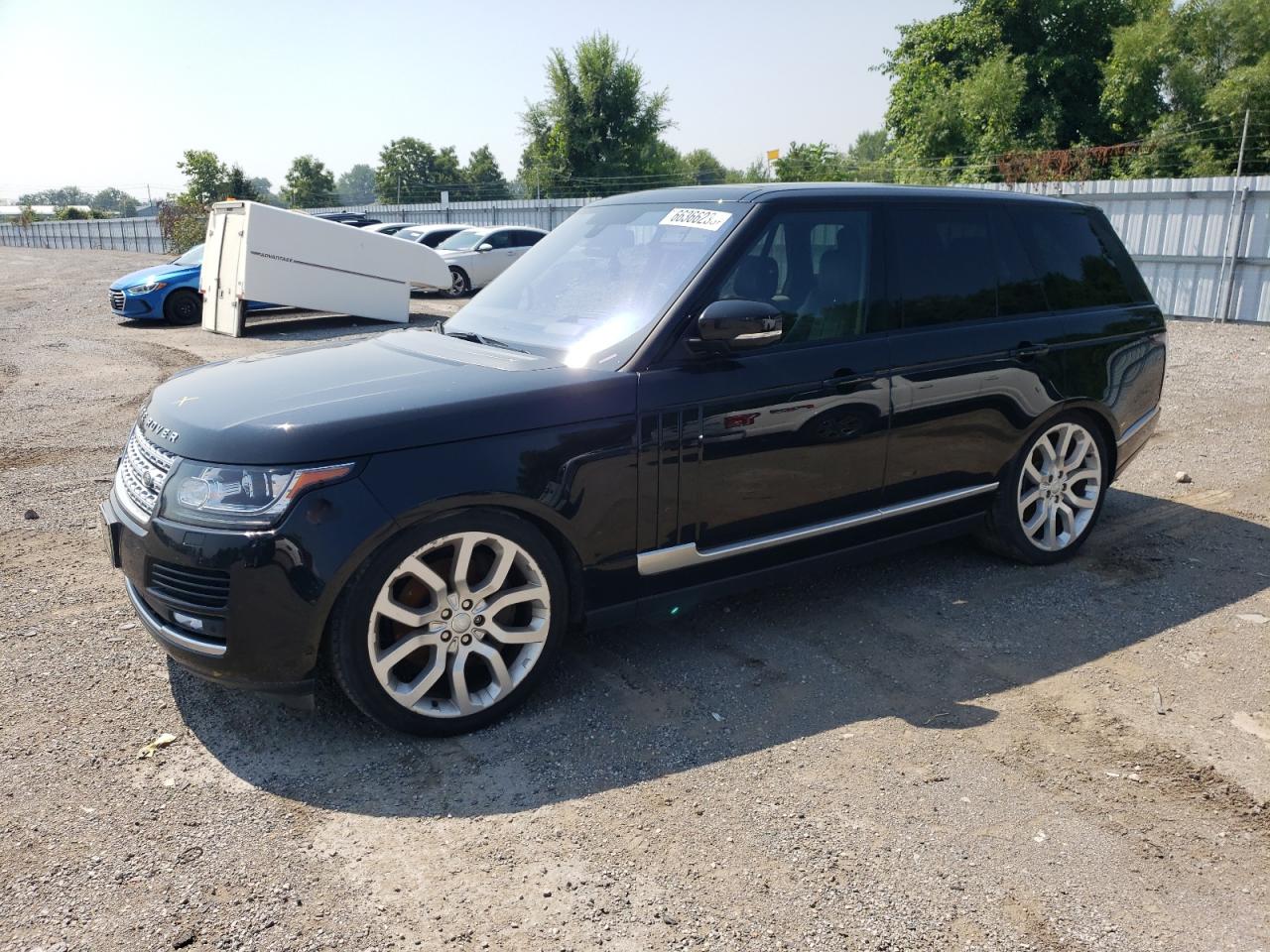 LAND ROVER RANGE ROVE 2016