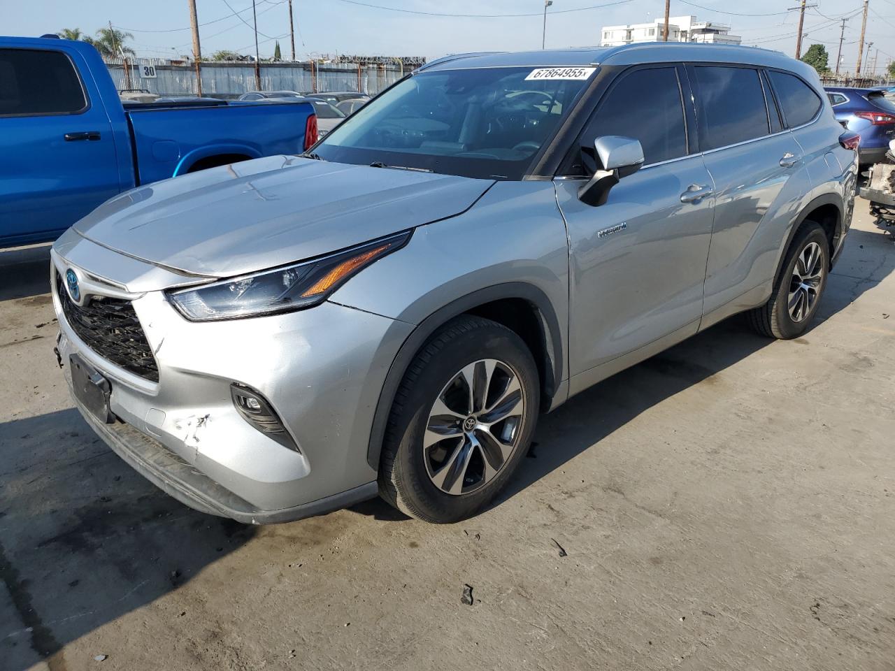 TOYOTA HIGHLANDER HYBRID XLE 2021