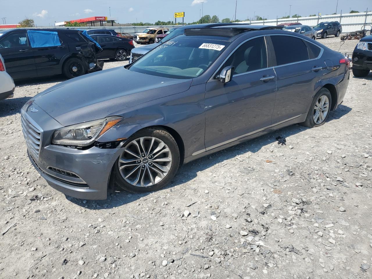 HYUNDAI GENESIS 3. 2015