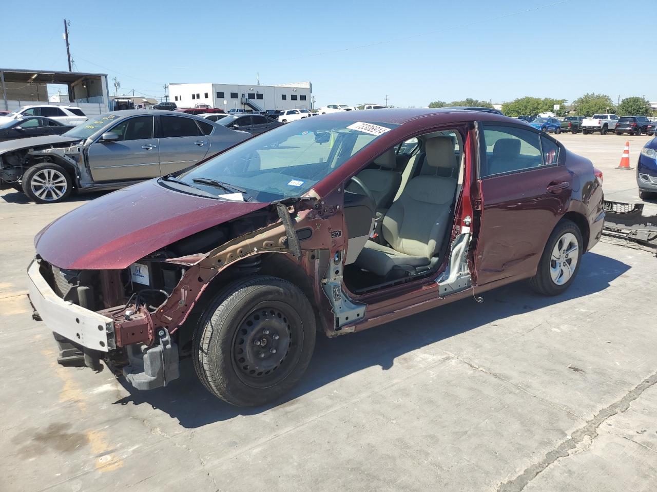 HONDA CIVIC LX 2015