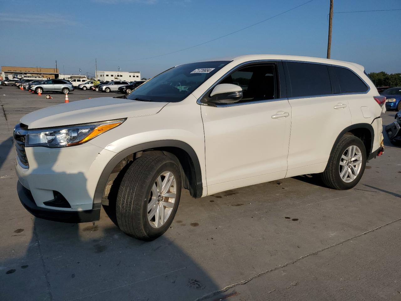 TOYOTA HIGHLANDER 2016