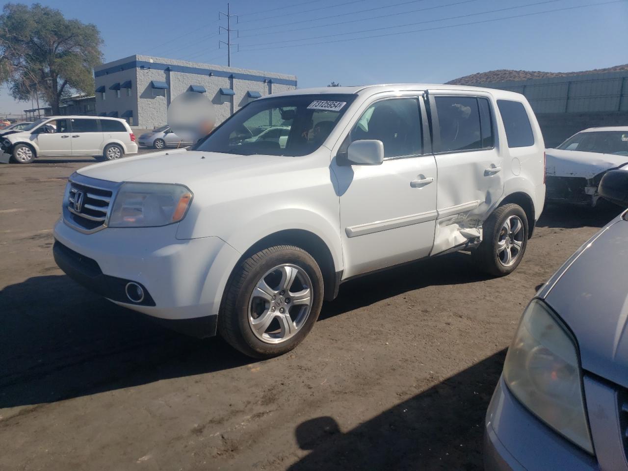HONDA PILOT EXL 2015