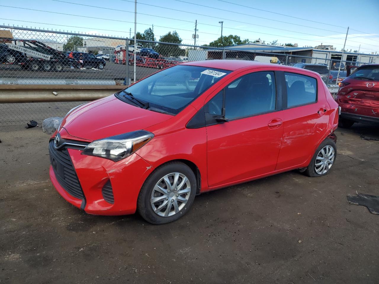 TOYOTA YARIS L 2016