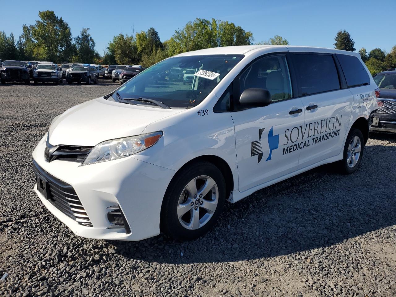 TOYOTA SIENNA L 2020