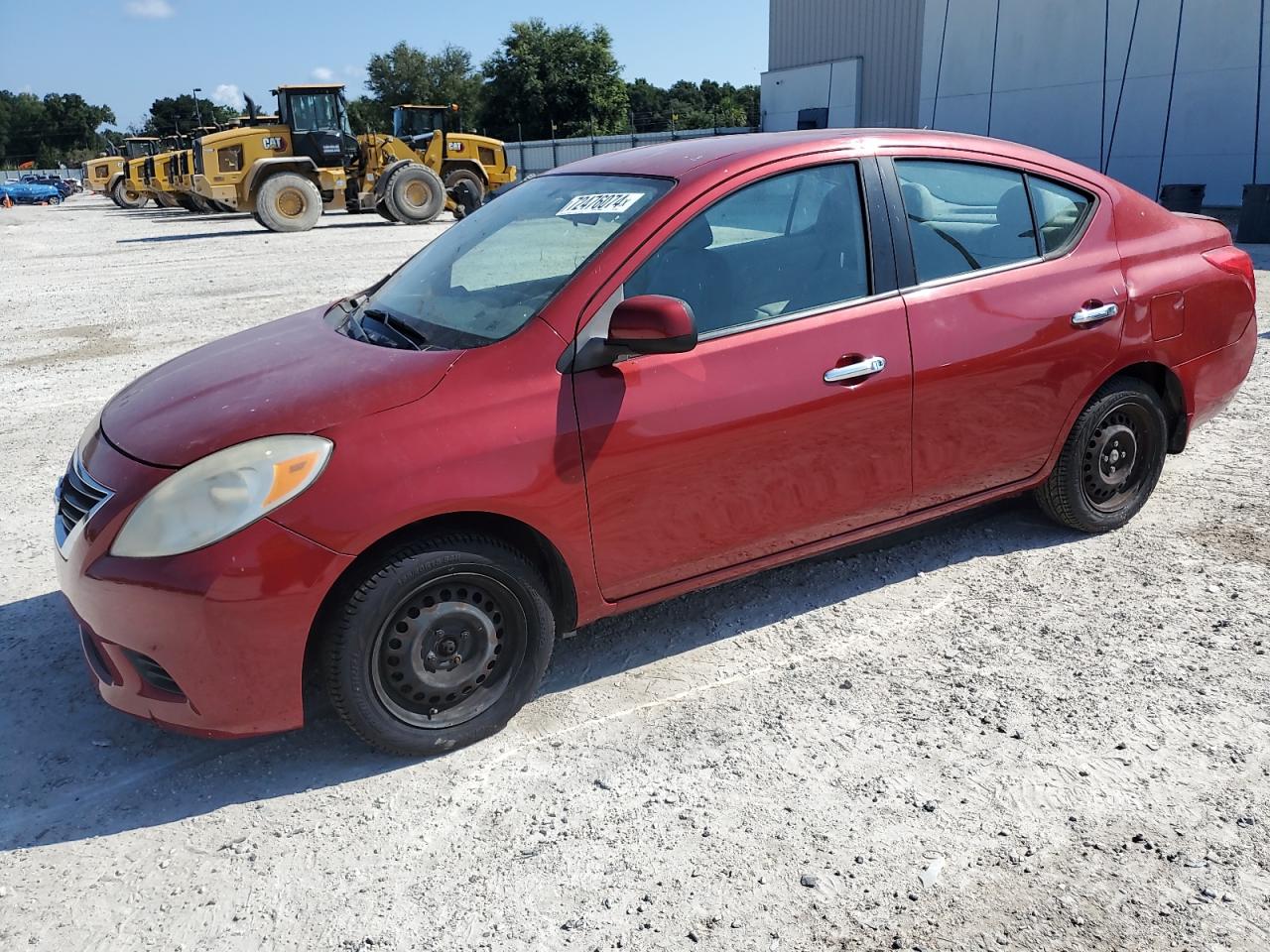 NISSAN VERSA S 2012