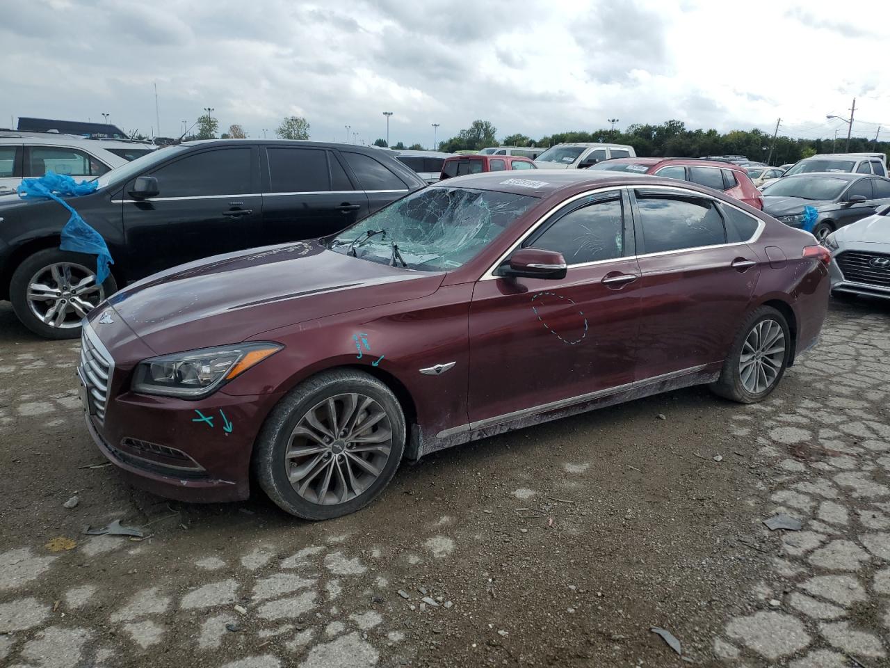 HYUNDAI GENESIS 3. 2015