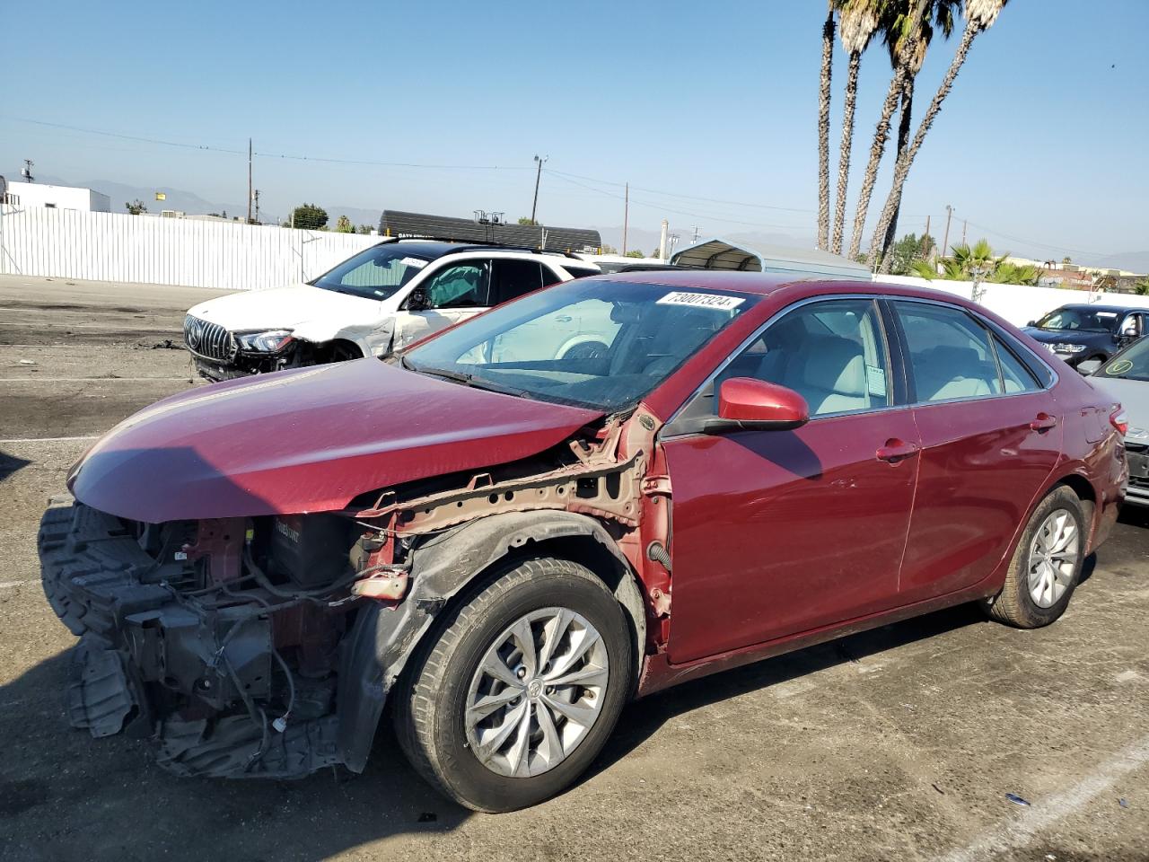 TOYOTA CAMRY LE 2017