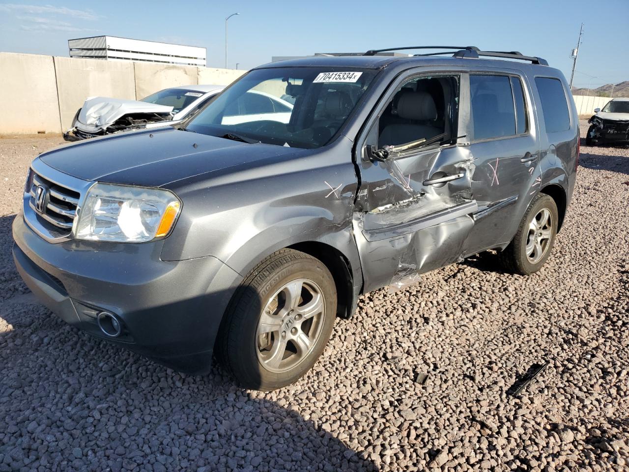 HONDA PILOT EXL 2012