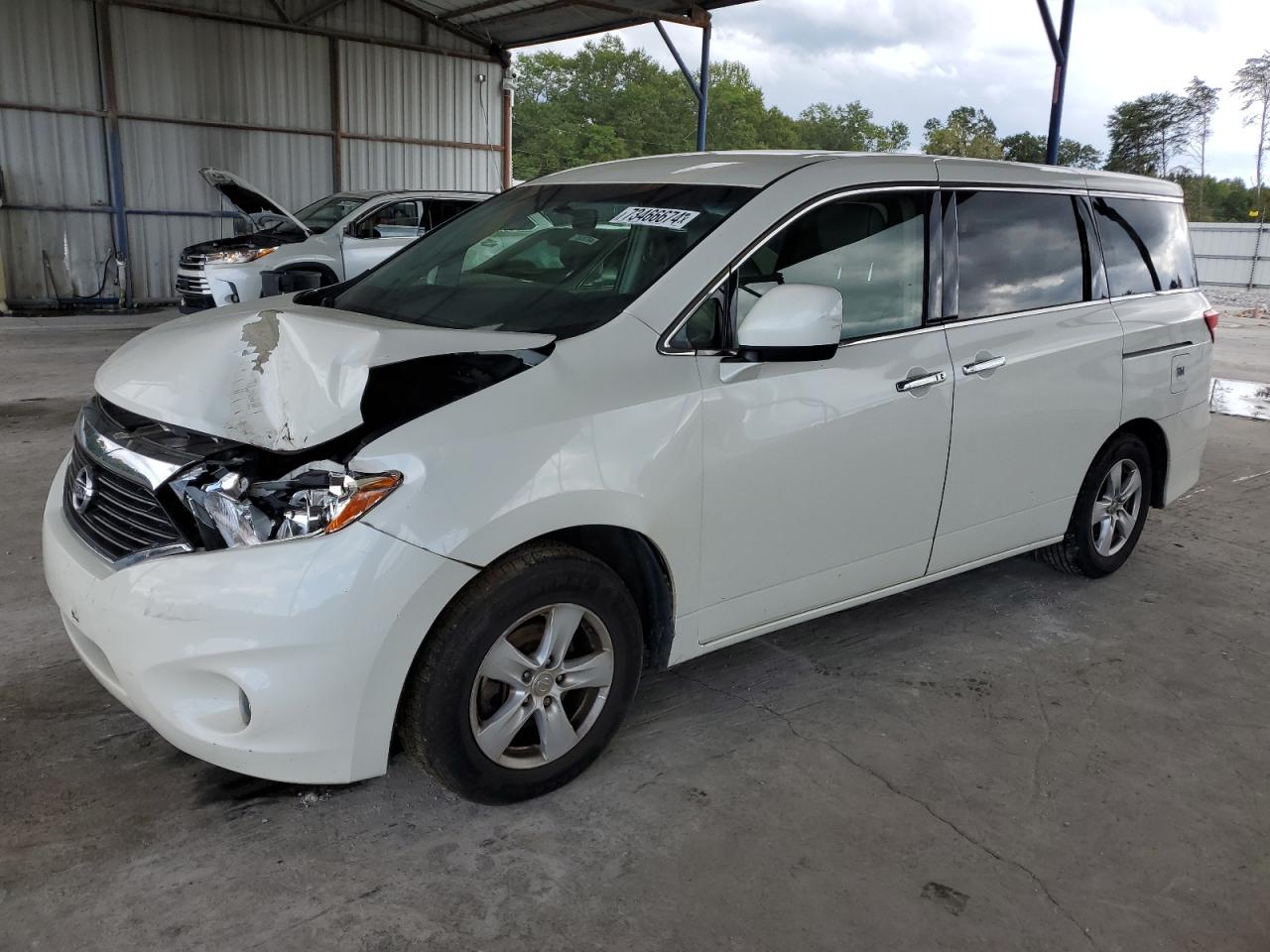 NISSAN QUEST S 2012