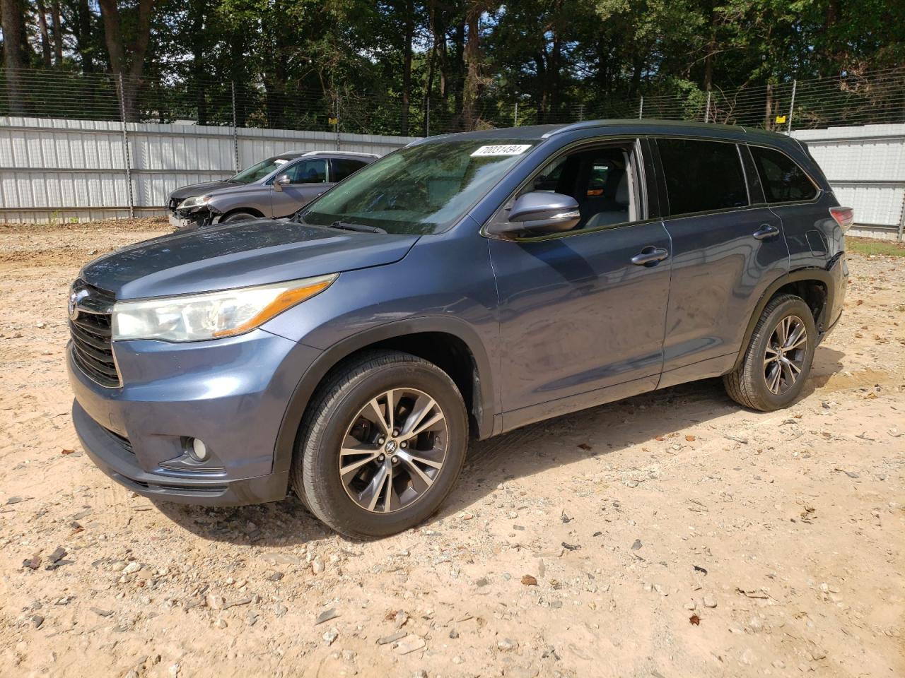 TOYOTA HIGHLANDER 2016