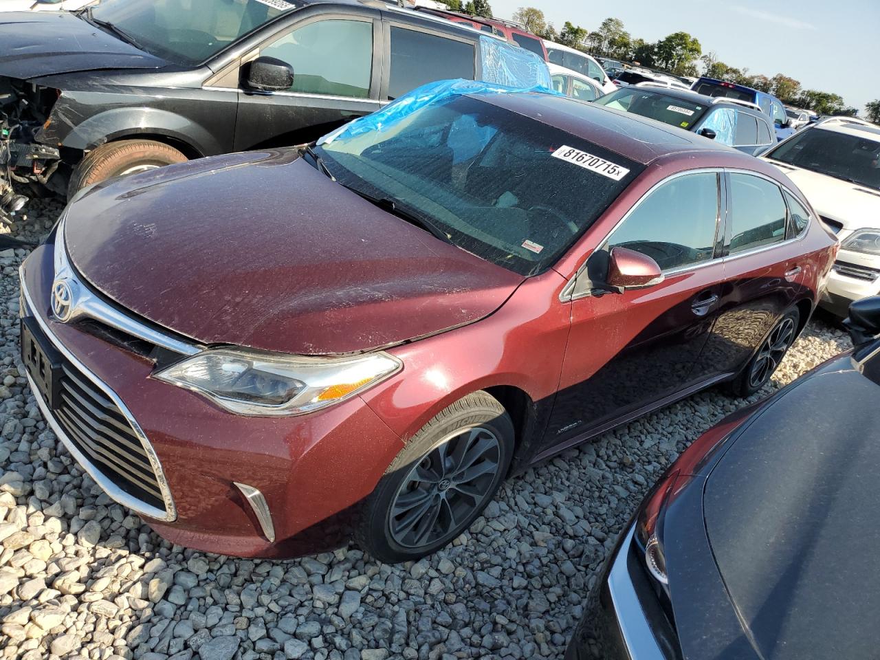 TOYOTA AVALON HYBRID 2016