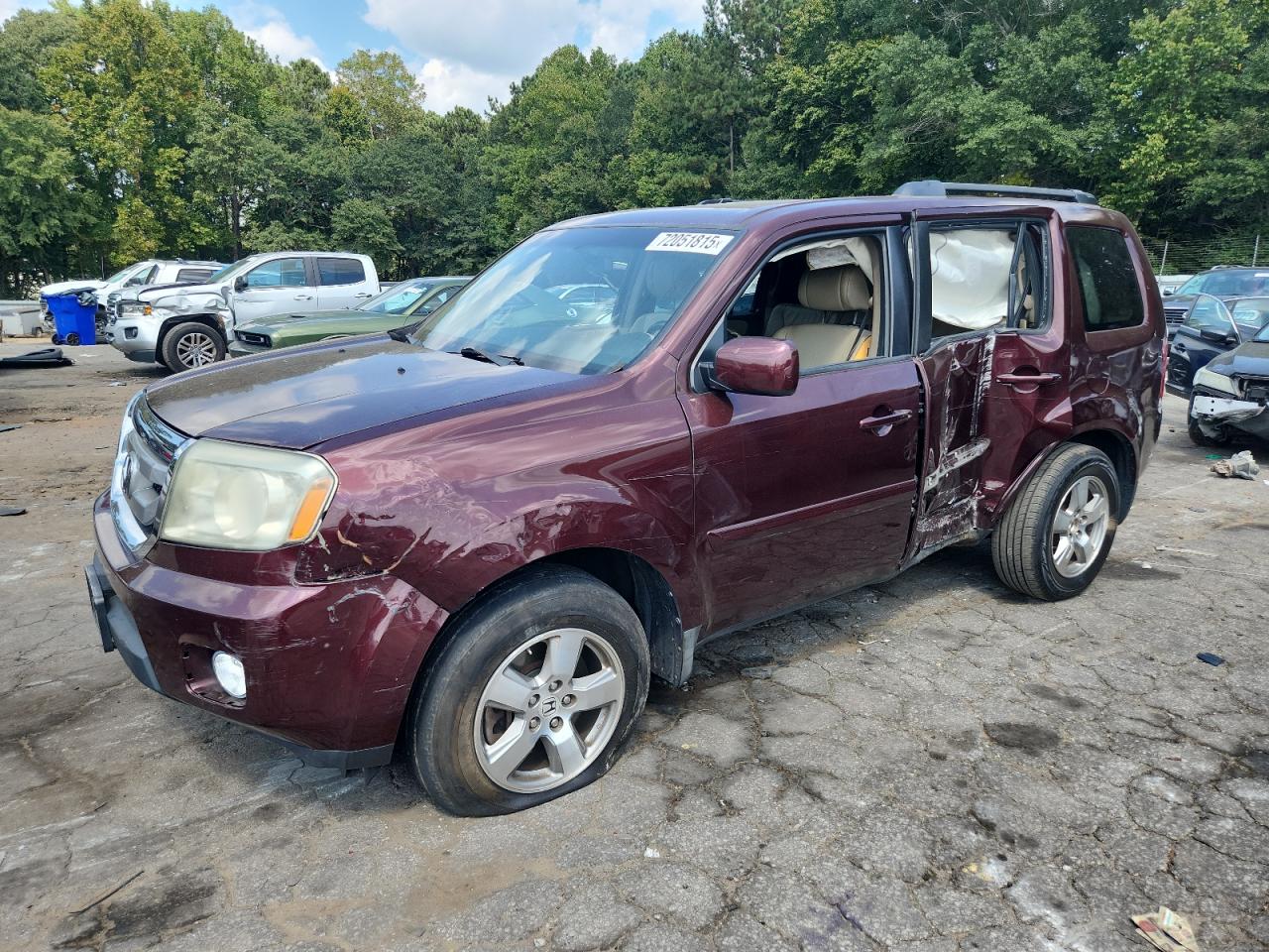 HONDA PILOT EXL 2010