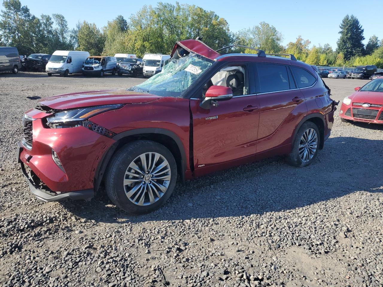 TOYOTA HIGHLANDER HYBRID PLATINUM 2021