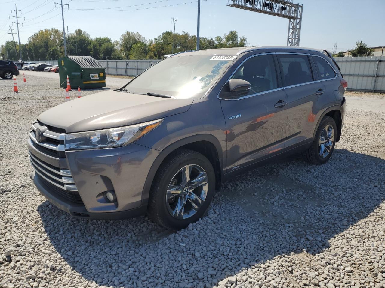 TOYOTA HIGHLANDER HYBRID LIMITED 2017