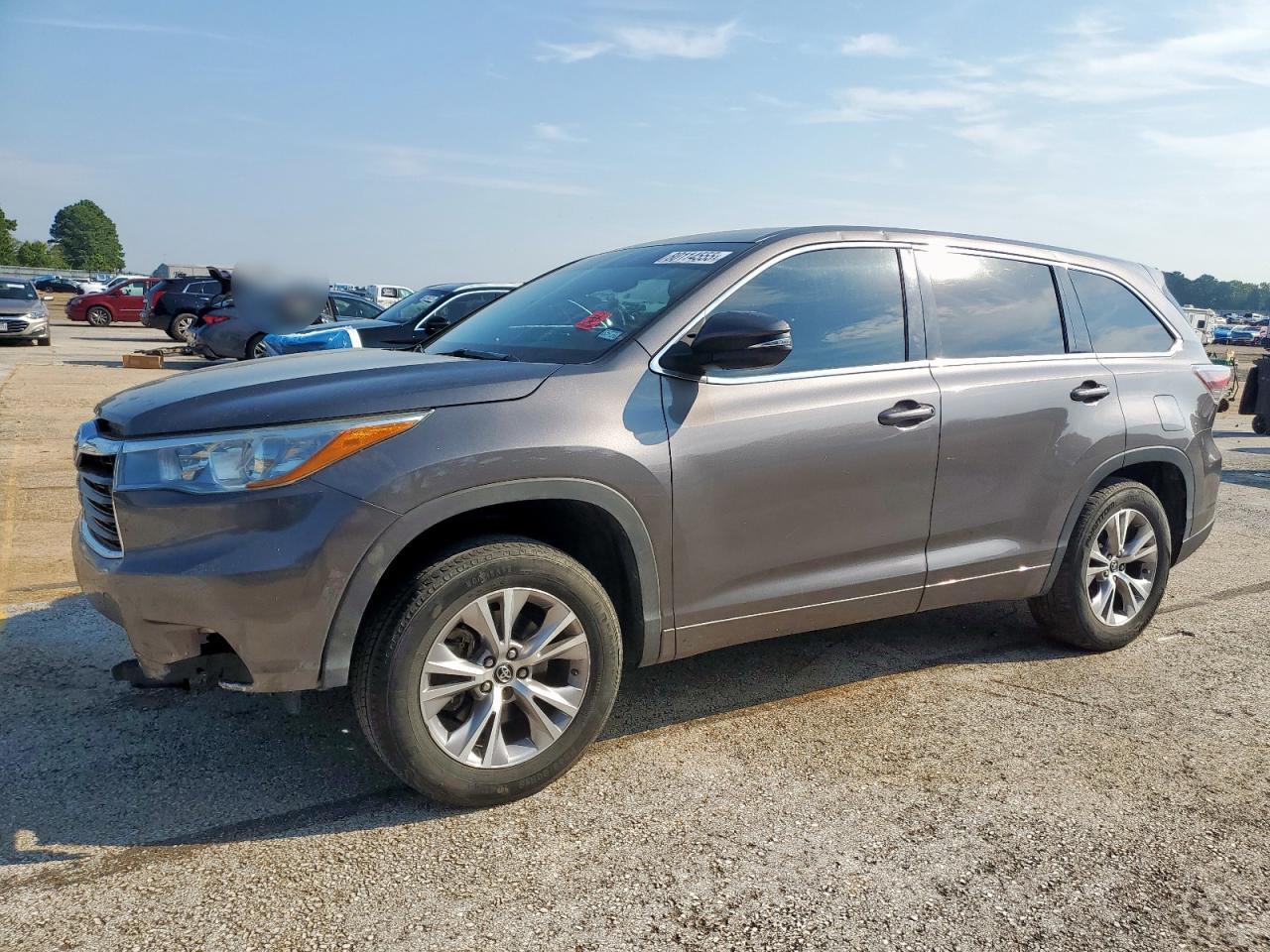 TOYOTA HIGHLANDER 2016