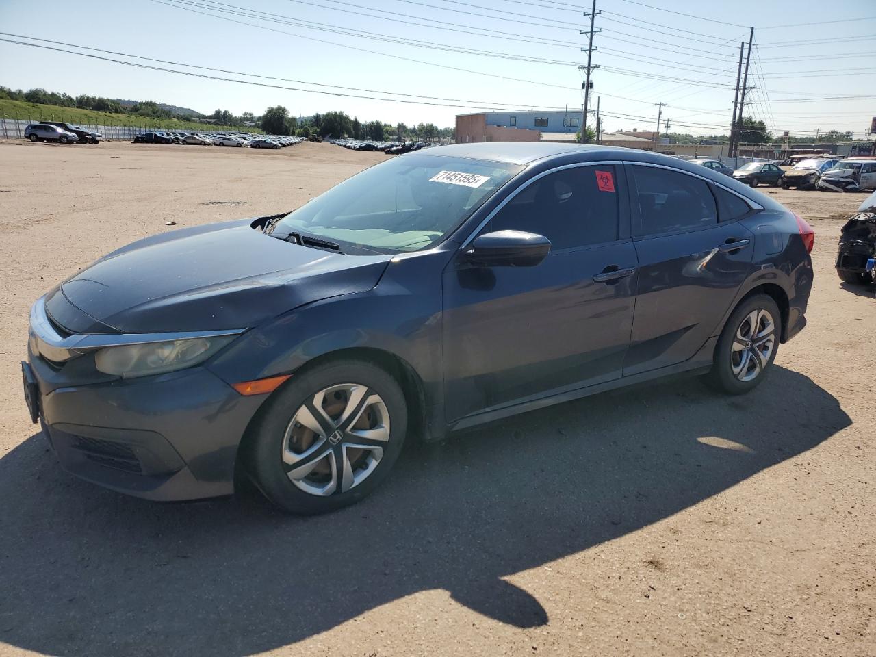 HONDA CIVIC LX 2016