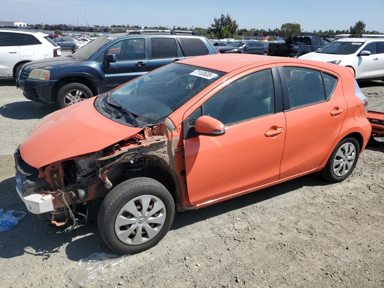 TOYOTA PRIUS C 2012