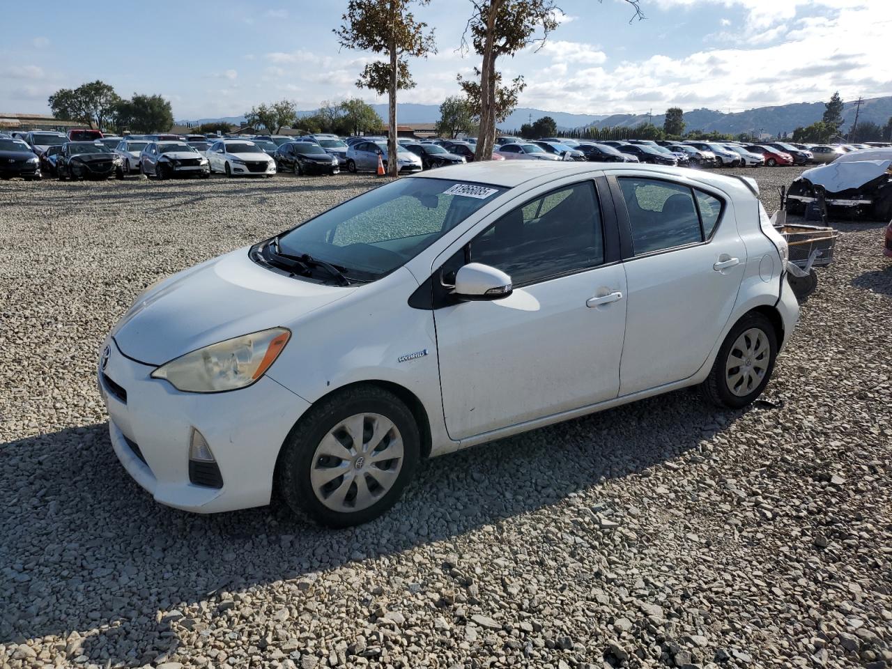 TOYOTA PRIUS C 2012