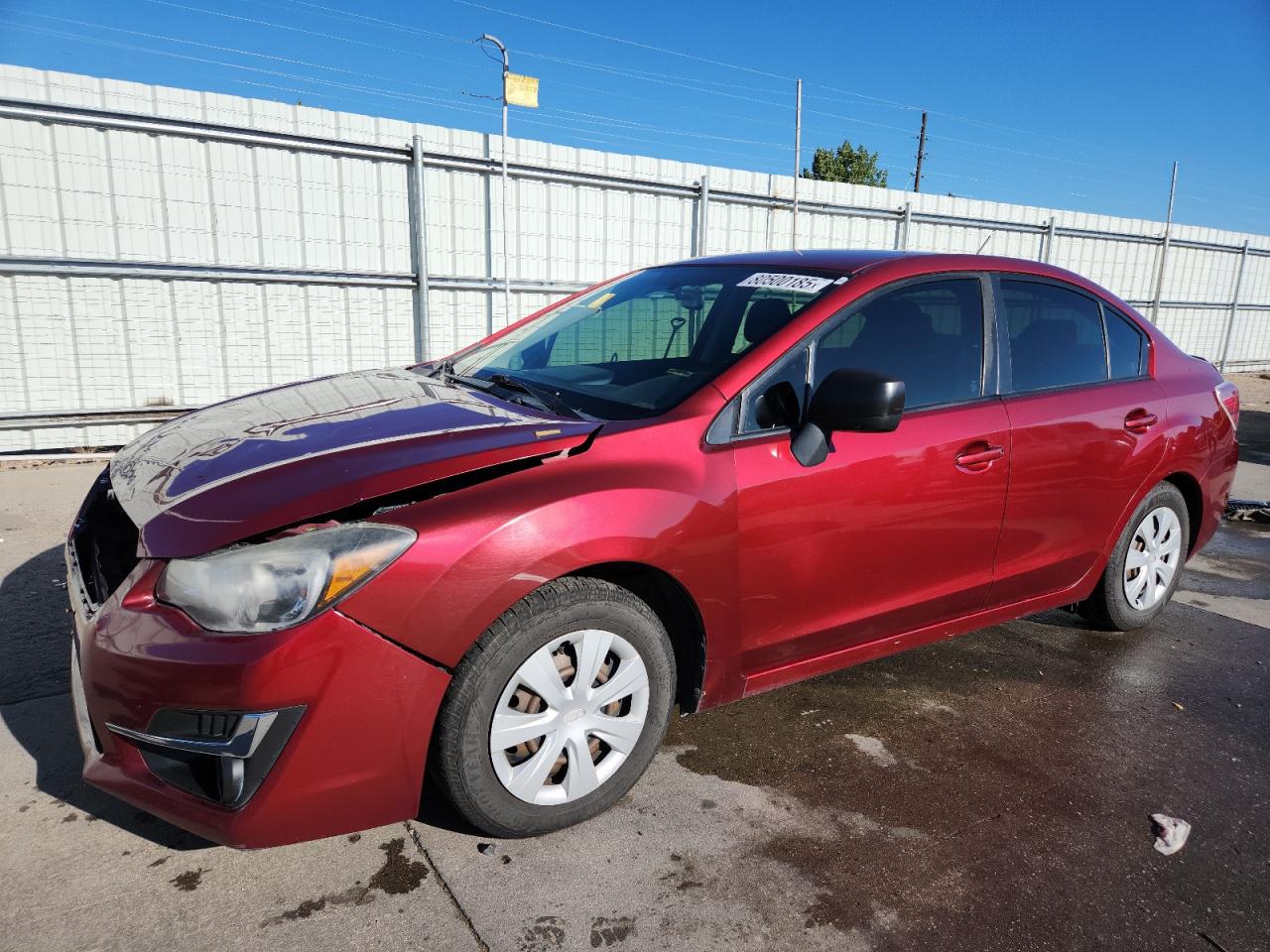 SUBARU IMPREZA 2016