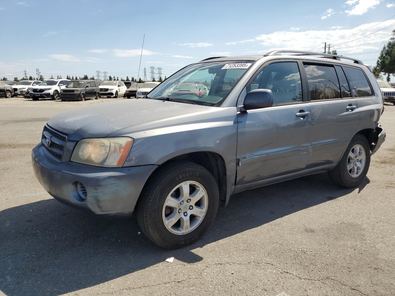 TOYOTA HIGHLANDER 2001