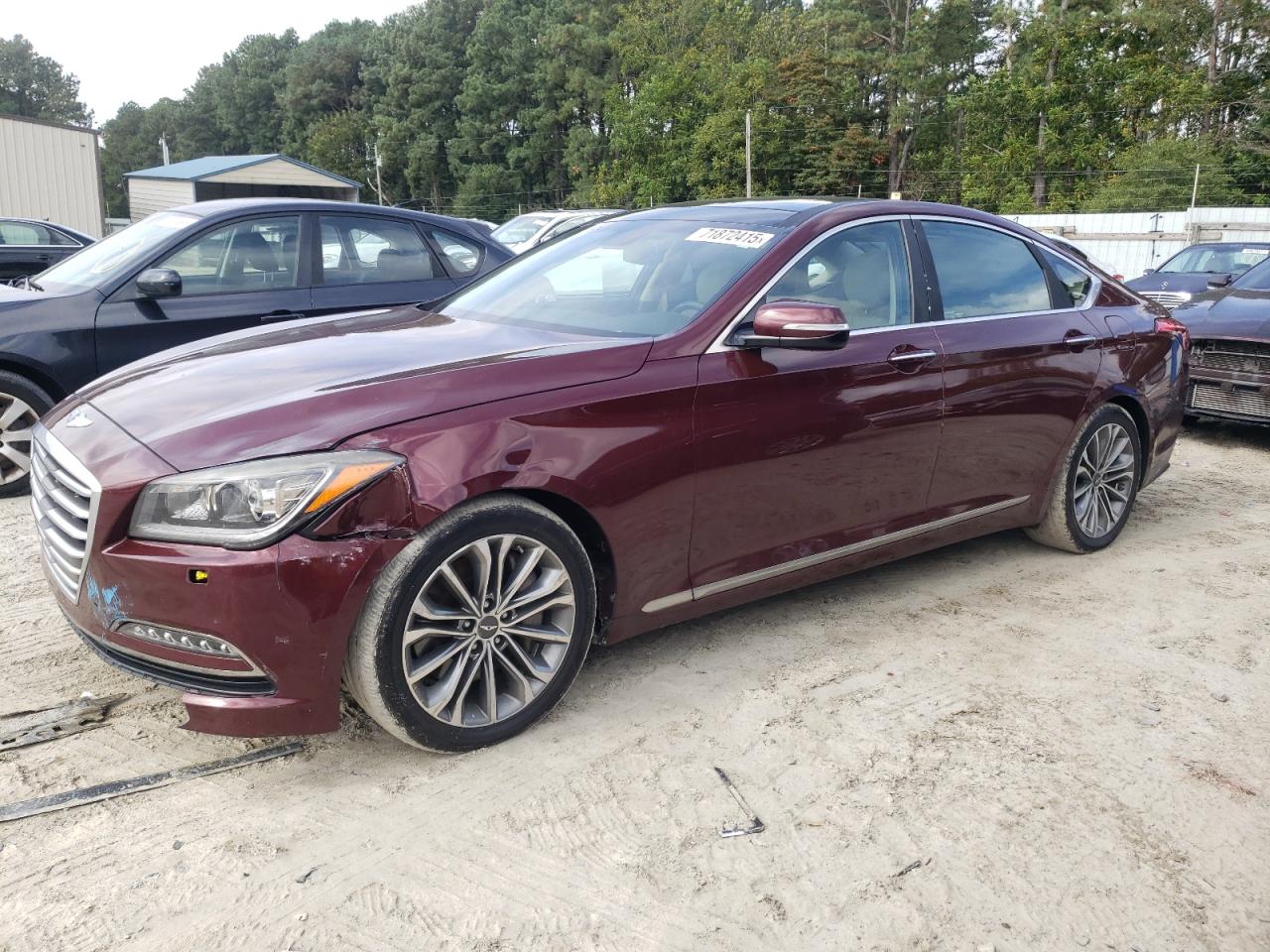 HYUNDAI GENESIS 3. 2016