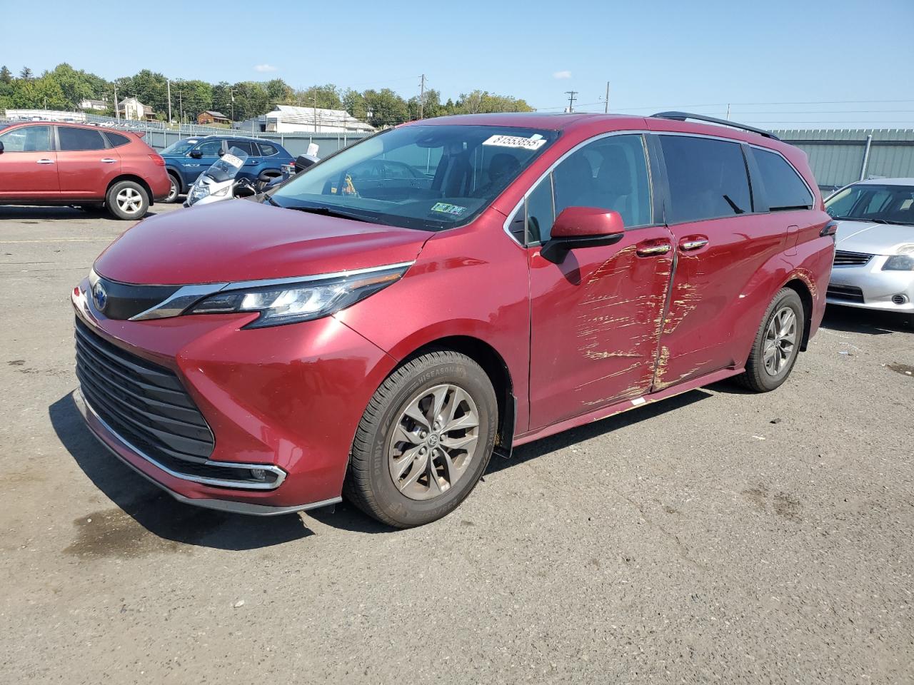 TOYOTA SIENNA XLE 2022