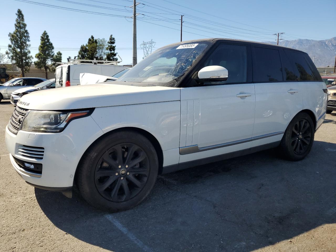 LAND ROVER RANGE ROVE 2016